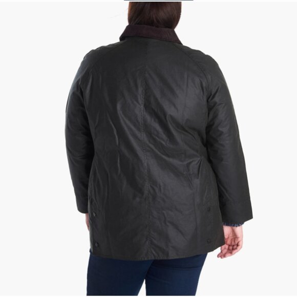 Barbour Beadnell Waxed Cotton Jacket 1X / US16-18 - Picture 2 of 10